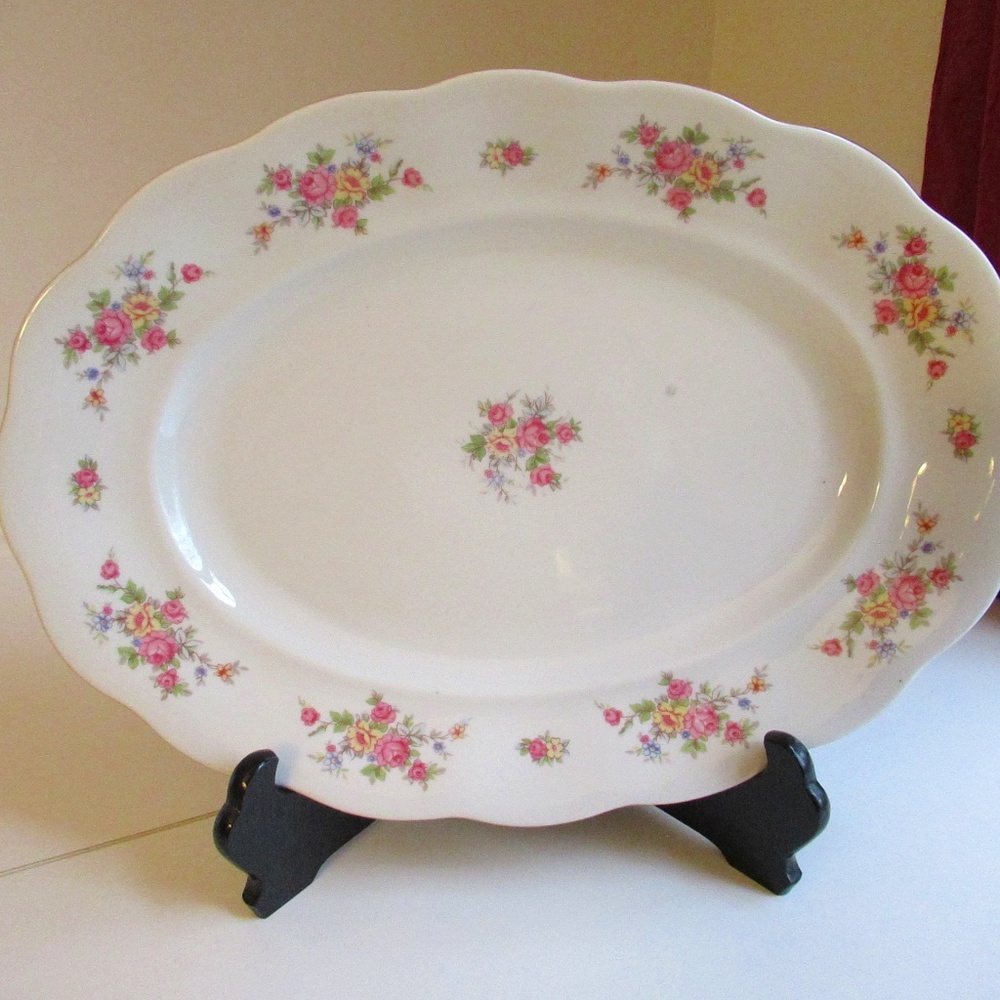 Favolina made in Poland Garlandia Patter Oval Platter
